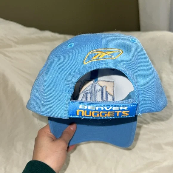 NBA Reebok Denver Nuggets Baseball Cap - Picture 3 of 5